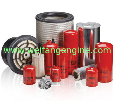 Fuel filter and oil filter for Weifang diesel Engine 295/495/4100/4105 ...