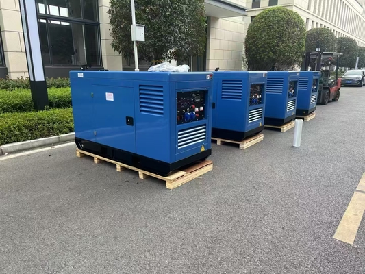 Portable Diesel Welding Generator Set 300A/400A/500A 40V 0.8-15mm Thickness